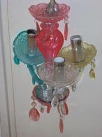BIJZONDERE HANGLAMP  voor 3 lampjes OPHALEN of VERZENDEN, Ophalen, Zo goed als nieuw, Kunststof