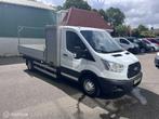 Ford Transit open laadbak 350 2.0 TDCI L4H1 Pick up, Auto's, Euro 6, 4 cilinders, 2800 kg, Wit