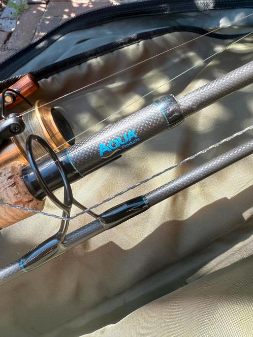 Aqua Atom 10ft 3.25lb cork | complete set, Watersport en Boten, Hengelsport | Karpervissen, Zo goed als nieuw, Ophalen of Verzenden