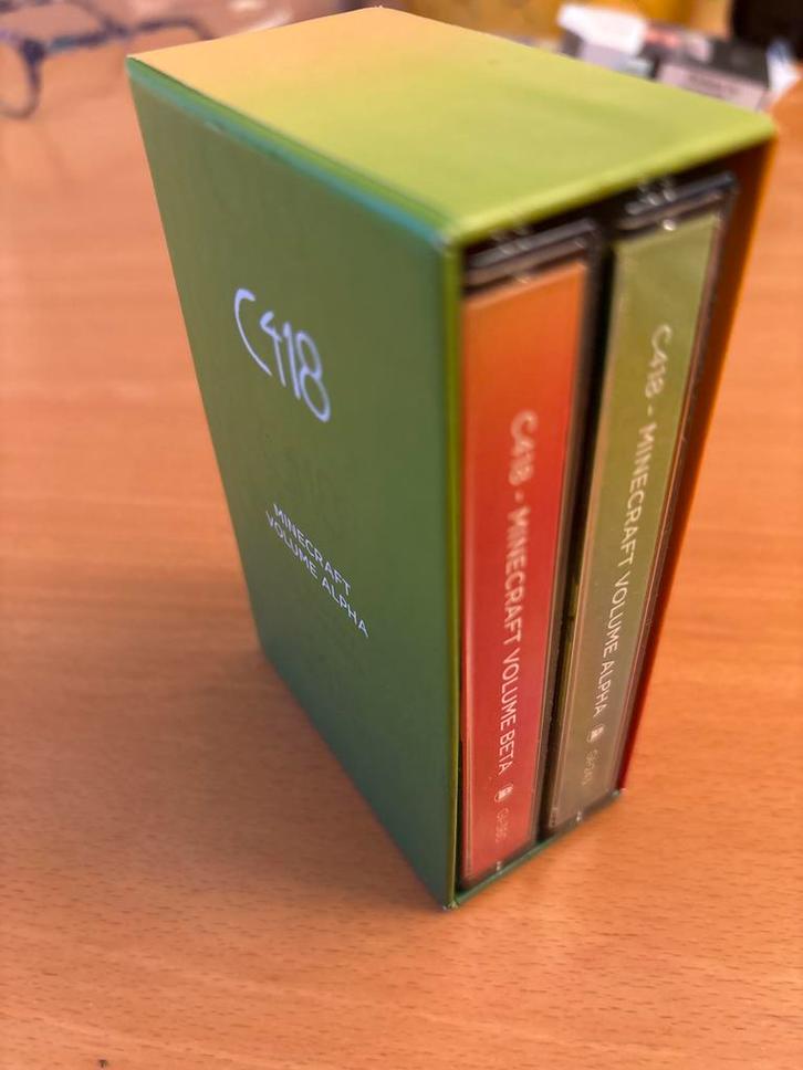 Minecraft Volume Alpha & Beta Cassette Box, Cd's en Dvd's, Cassettebandjes, Zo goed als nieuw, Origineel, Filmmuziek en Soundtracks