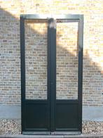 Openslaande deuren, Doe-het-zelf en Verbouw, Kozijnen en Schuifpuien, Gebruikt, Deurkozijn, 150 tot 225 cm, Inclusief glas