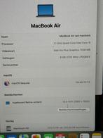 apple MacBook Air intel i5 8gb 256GB, Computers en Software, Apple Macbooks, Ophalen, Gebruikt, 256 GB, Qwerty
