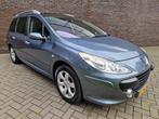 Peugeot 307 SW 2.0-16V Pack PANO trekhaak climate APK '26 LM, Zwart, 4 cilinders, 7 stoelen, Origineel Nederlands