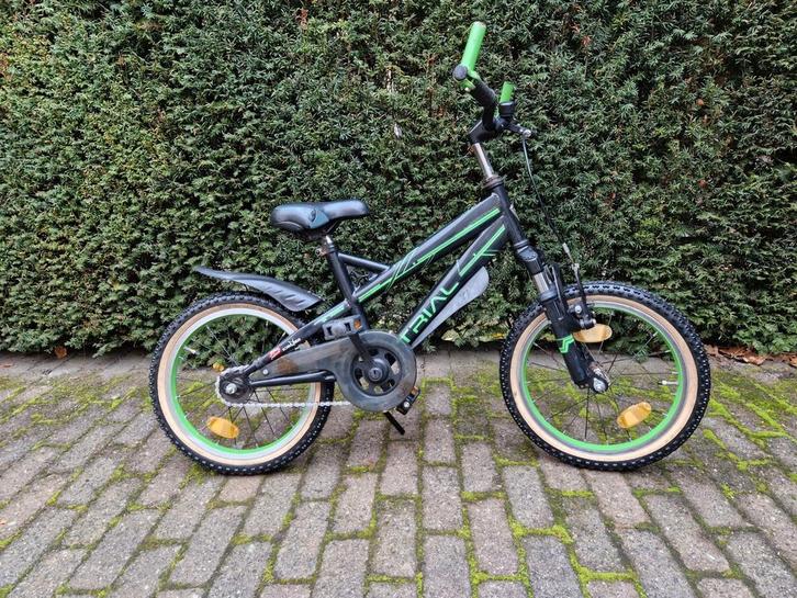 Zeer nette Alpina Trial 16 inch jongensfiets BMX zwart, Fietsen en Brommers, Fietsen | Kinderfietsjes, Zo goed als nieuw, 16 tot 20 inch
