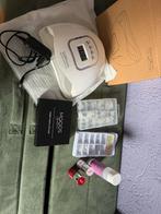 Complete set gelnagels met lamp en toebehoren, Ophalen, Overige kleuren, Nieuw, Handen en Nagels