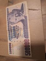 Turkse Lira 500000 - Zeldzaam Biljet, Ophalen of Verzenden, Los biljet