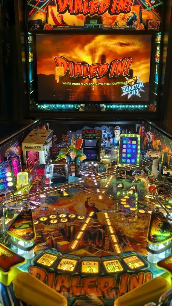 Dialed In! flipperkast van JJP met veel extra’s., Verzamelen, Automaten | Flipperkasten, Ophalen