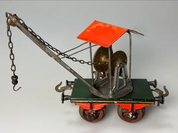Bing 1898 eerste kraanwagen zeer zeldzaam spoor 1 beschikbaar voor biedingen