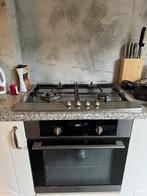 Inbouw Gasfornuis - 4 Kookzones, Ophalen, Gebruikt, Minder dan 85 cm, 4 kookzones