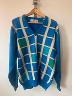 Mooie klassieke Pringle trui, Gedragen, Blauw, Ophalen of Verzenden, Maat 56/58 (XL)