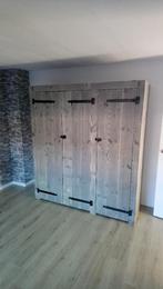 Maatwerk grey wash kledingkasten, Huis en Inrichting, Kasten | Kledingkasten, Ophalen of Verzenden, Nieuw