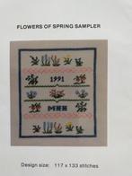 Borduurpatroon Flowers of Spring Sampler, Ophalen of Verzenden, Zo goed als nieuw, Patroon