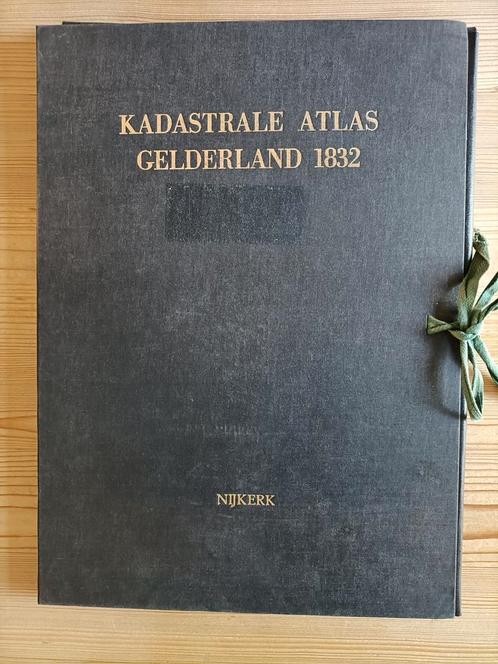 KADASTRALE ATLAS GELDERLAND 1832 NIJKERK, Boeken, Geschiedenis | Stad en Regio, Gelezen, 20e eeuw of later, Ophalen of Verzenden