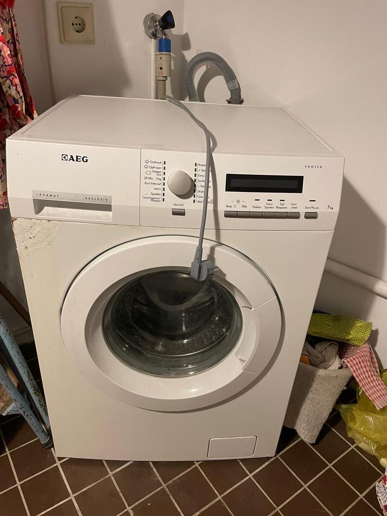 AEG Lavamat Exclusiv Wasmachine - Voorlader, Witgoed en Apparatuur, Wasmachines, Gebruikt, Ophalen of Verzenden, Voorlader, 85 tot 90 cm