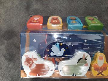 Kerststal met accessoires, Playing kids NIEUW in verpakking  beschikbaar voor biedingen