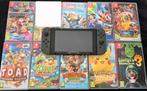 Nintendo Switch (2017) + 9 Games + Accessoires, Spelcomputers en Games, Games | Nintendo Switch, Gebruikt, Online, 3 spelers of meer