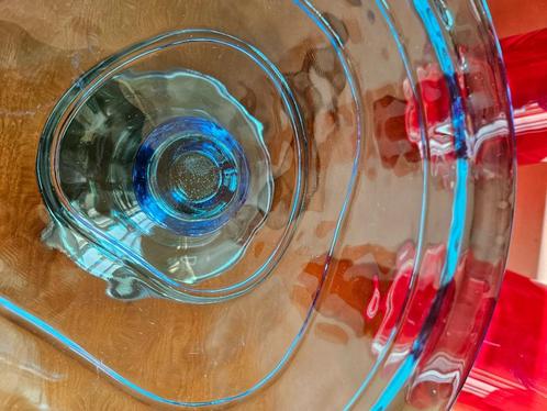 Taartplateau Blauw, Huis en Inrichting, Woonaccessoires | Etagères, Zo goed als nieuw, Ophalen