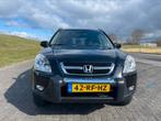 Honda CR-V 2.0 I 2005 Zwart, Auto's, Honda, 1998 cc, 4 cilinders, 150 pk, Zwart