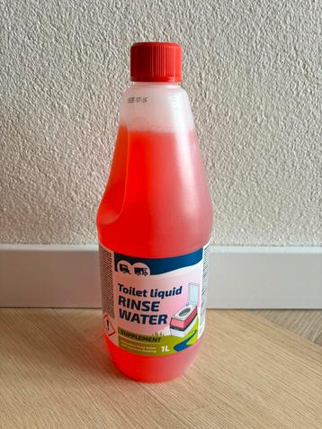 Toilet liquid rinse water beschikbaar voor biedingen