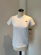 Heel goed: wit Levi’s signature t-shirt logo shirt S 36, Kleding | Dames, Levi's, Ophalen of Verzenden, Wit, Zo goed als nieuw