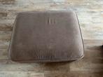 Hocker in taupe, 105x85x45. Gekocht bij de Trendhopper., Ophalen, Zo goed als nieuw, Vierkant, Stof