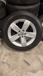 Winterset Tiguan origineel met continental winterbanden, Auto-onderdelen, Banden en Velgen, Ophalen, 215 mm, Banden en Velgen