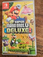 Switch New Super Mario Bros. U Deluxe, Ophalen of Verzenden, Zo goed als nieuw, Platform, 3 spelers of meer