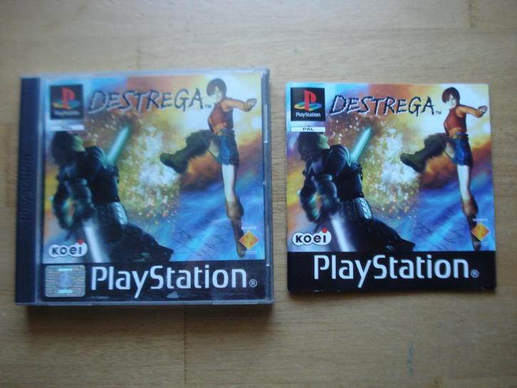 Destrega ps1, Spelcomputers en Games, Games | Sony PlayStation 1, Zo goed als nieuw, Racen en Vliegen, 1 speler, Vanaf 3 jaar