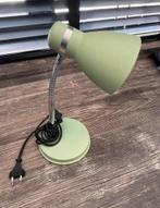 Groene retro bureaulamp / lamp, Huis en Inrichting, Lampen | Tafellampen, Minder dan 50 cm, Kunststof, Ophalen of Verzenden, Zo goed als nieuw