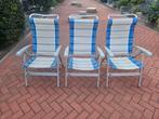 Te koop 3 dukdalf stoelen, Ophalen, Gebruikt, Campingstoel