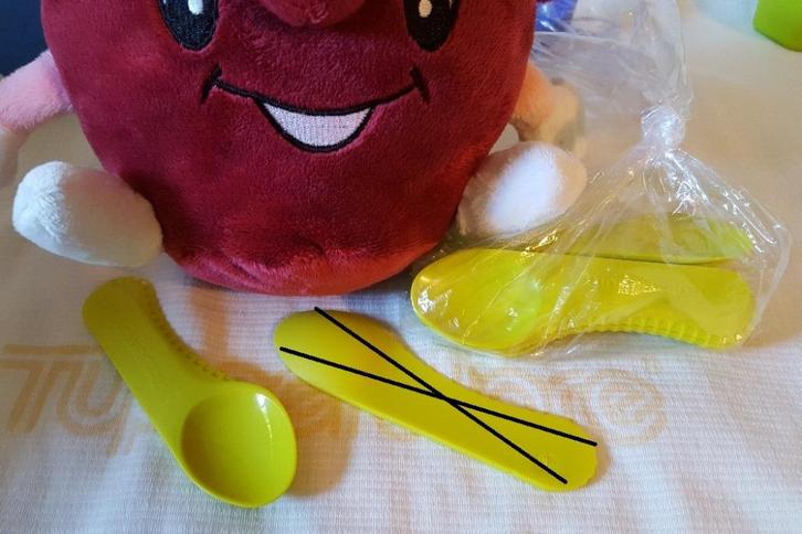 Tup. mini 6: kiwilepel, kiwimesje, keukenhulpje, Huis en Inrichting, Keuken | Tupperware, Nieuw, Overige typen, Ophalen of Verzenden