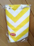 LIPTON koeltas tas geel wit streep - nieuw -, Ophalen of Verzenden, Nieuw, Koeltas, Koelelement