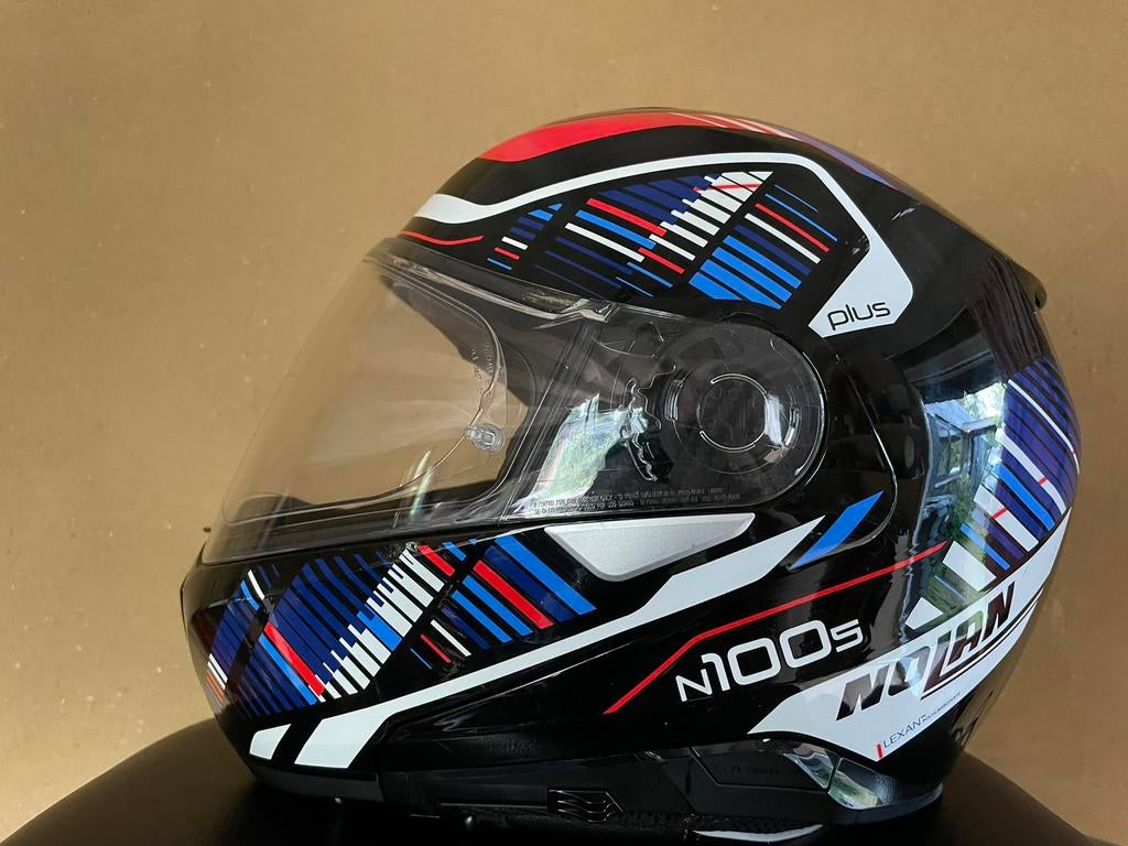 Nolan N100-5 maat M - Als nieuw!, M, Nolan, Ophalen of Verzenden, Integraalhelm