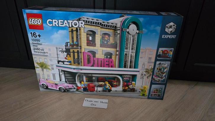 Lego 10260 Downtown Diner Nieuw, Kinderen en Baby's, Speelgoed | Duplo en Lego, Nieuw, Ophalen of Verzenden