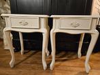2 nachtkastjes barok/brocante, Ophalen, Gebruikt, Minder dan 45 cm, 55 tot 70 cm