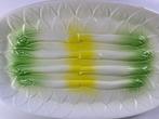 Elchinger Majolica Barbotine asperge serveerschaal, Huis en Inrichting, Keuken | Servies, Ophalen of Verzenden, Zo goed als nieuw
