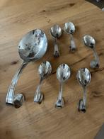6x amuselepels en 1x grote starter lepel, Huis en Inrichting, Keuken | Bestek, Ophalen of Verzenden, Zo goed als nieuw, Zilver