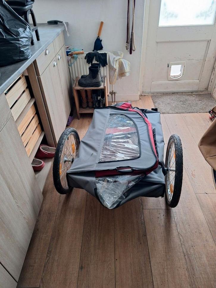 Inklapbare honden fietskar XL, Fietsen en Brommers, Fietsaccessoires | Aanhangers en Karren, Ophalen