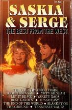 Saskia & Serge – The Best From The West Cassette Geseald, 1 bandje, Ophalen of Verzenden, Origineel, Pop