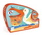 Kinderpuzzel Puzzel Contour Pelikaan (24 st) Scratch, Ophalen of Verzenden, 10 tot 50 stukjes, Nieuw, 4 tot 6 jaar