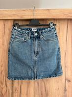 Spijkerrokje Weekday maat S/36, Blauw, Ophalen of Verzenden, Zo goed als nieuw, Maat 36 (S)
