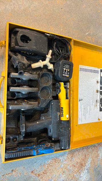 Rems mini press, 578012R220, in koffer, persbekken, uponor beschikbaar voor biedingen