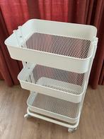IKEA White Trolley Kitchen “Råskog”, Huis en Inrichting, Ophalen, Zo goed als nieuw