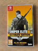 Sniper elite 3 ultimate edition switch, Ophalen of Verzenden, Zo goed als nieuw