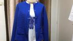Blauw vestje mt.48, Ophalen of Verzenden, Zo goed als nieuw, Maat 46/48 (XL) of groter, Blauw