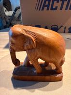 Houten Olifant Beeldje, Ophalen of Verzenden
