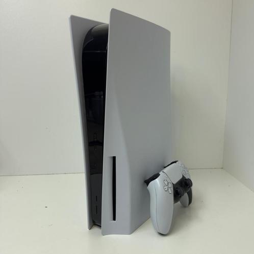 Sony Playstation 5 Disc 1TB + Controller | Nette staat, Spelcomputers en Games, Spelcomputers | Sony PlayStation 5, Zo goed als nieuw