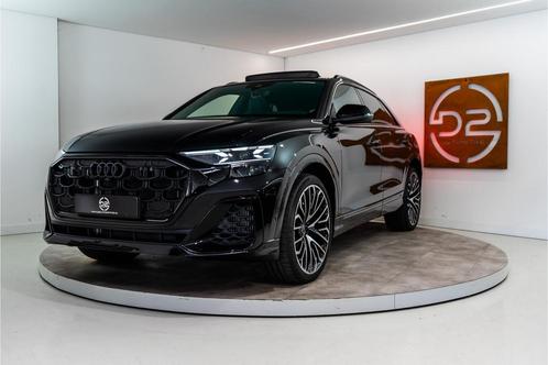Audi Q8 60 TFSI E Quattro S-Edition Competition 490PK FACELI, Auto's, Audi, Bedrijf, Te koop, Q8, 360° camera, 4x4, ABS, Achteruitrijcamera