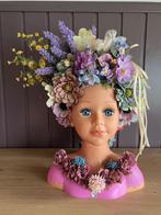 Prachtig bloemenhoofd/pashoofd/kappershoofd/make-uphoofd, Ophalen of Verzenden, Nieuw