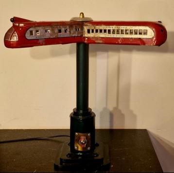oude treinlamp 1932 beschikbaar voor biedingen